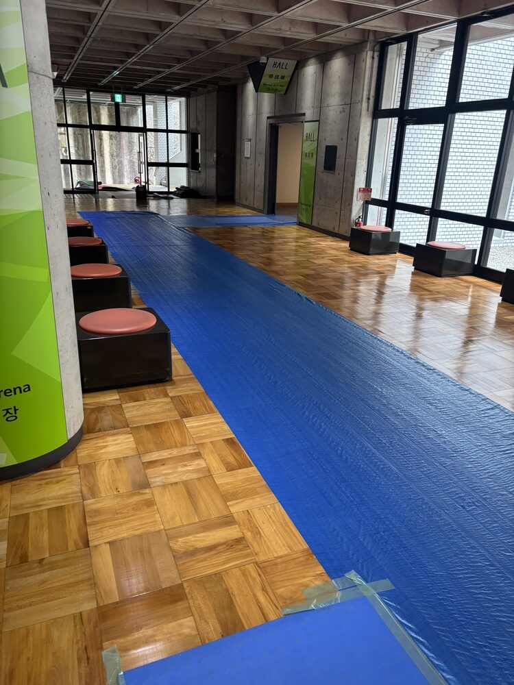 城陽市 様：市民体育館改修に伴う物品保管事業