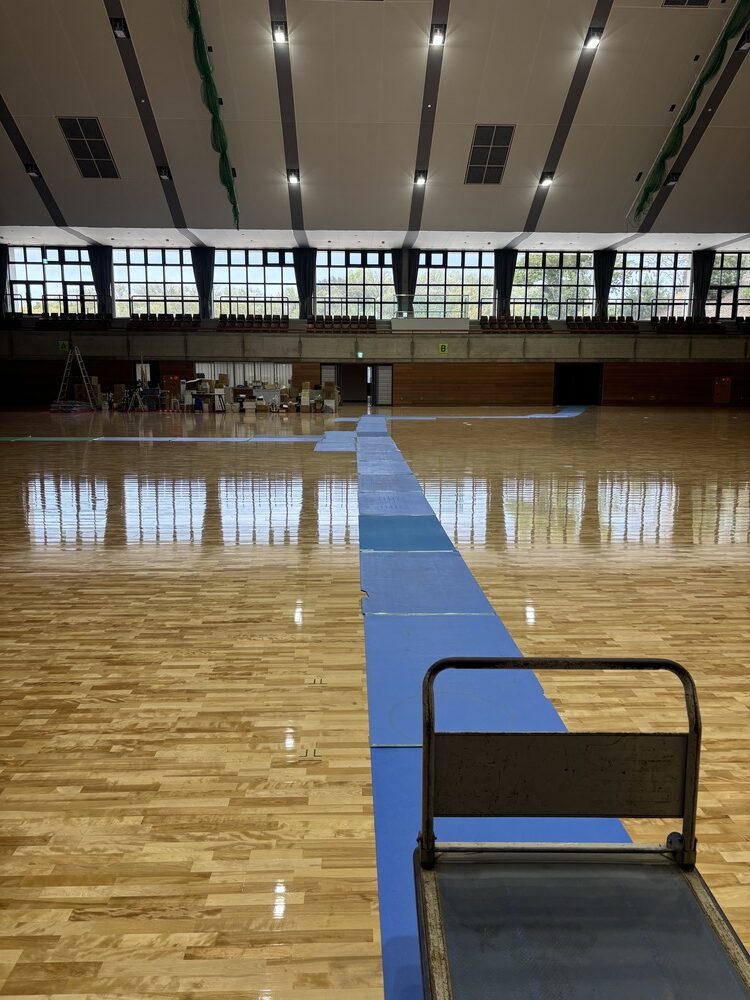 城陽市 様：市民体育館改修に伴う物品保管事業