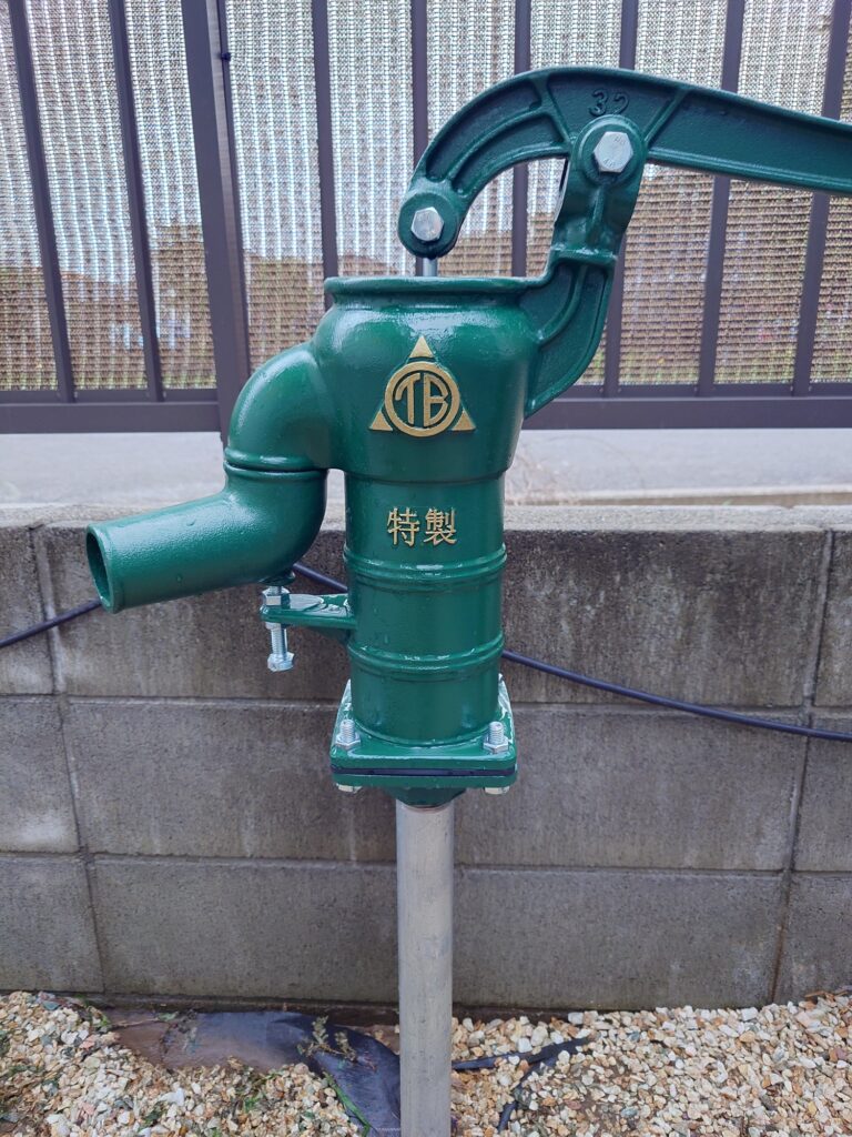 DIY井戸 埼玉県Kさまより 災害の備えとして、普段は家庭菜園の水やりに