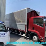 庸車の4tトラック