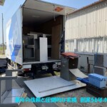 人件費削減の為ゲート車利用(1人で積み込み可能)